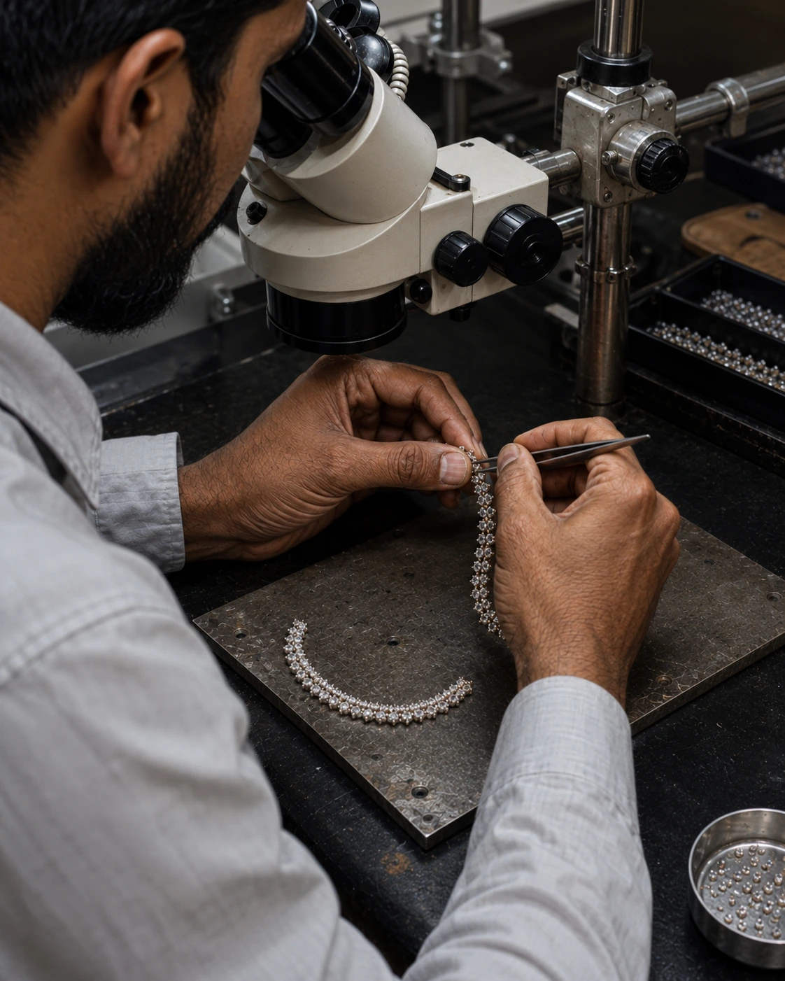Jewellery manufacturing inspection